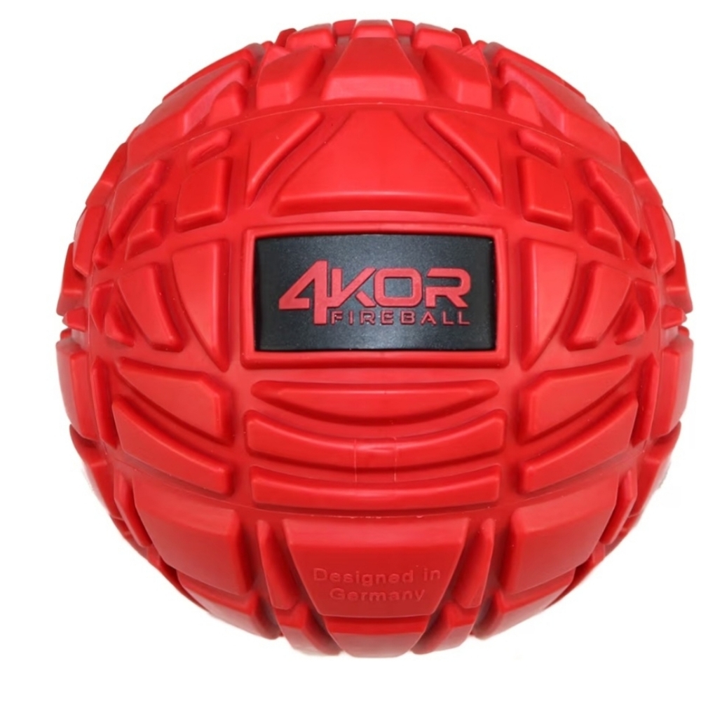 4KOR  Fireball Massage Ball in Red